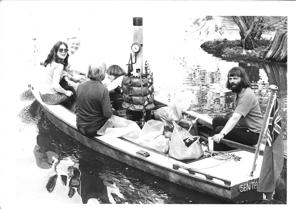 Senta on the Stratford Avon 1979